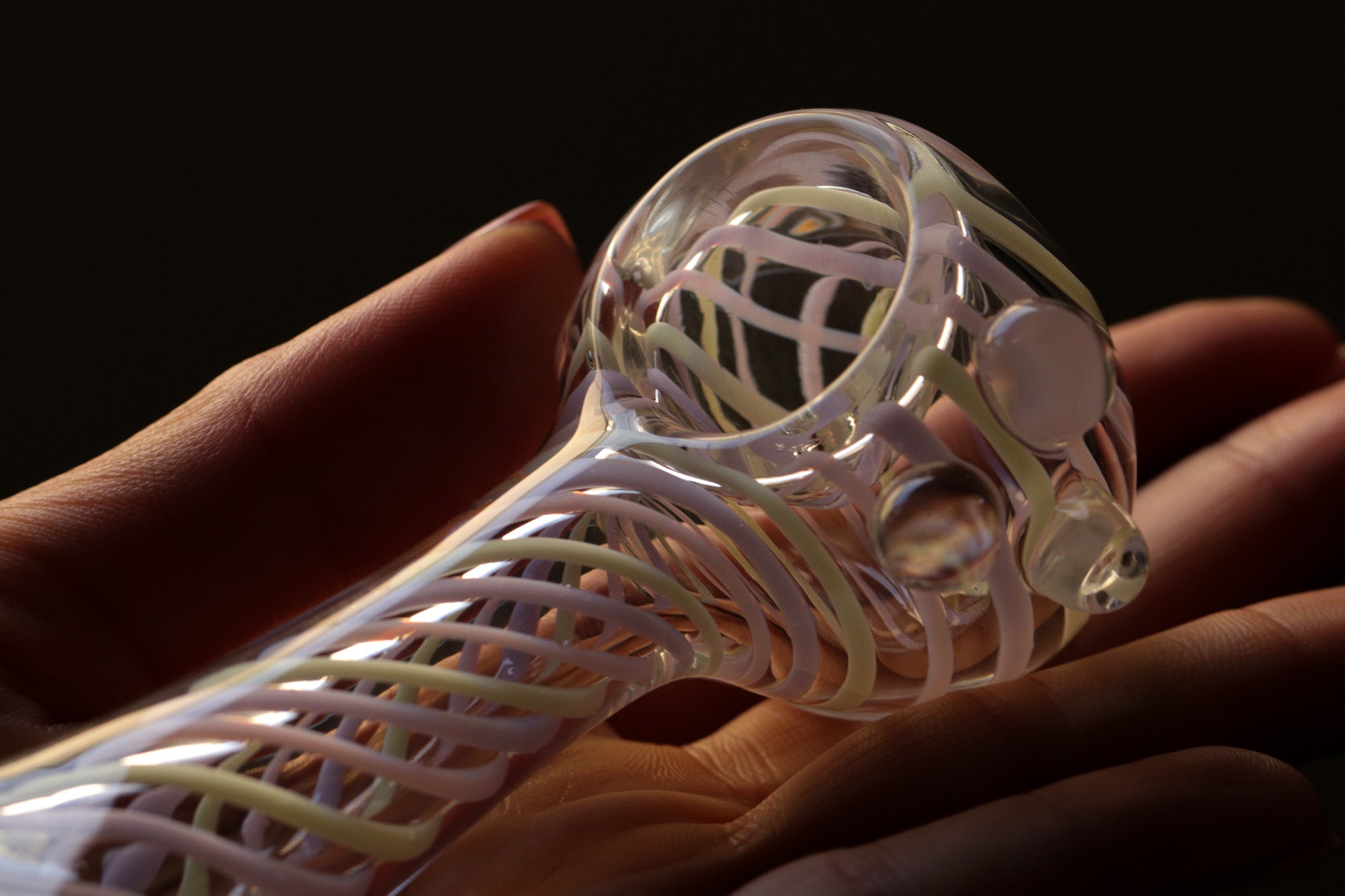 Spiral Glass Pipe