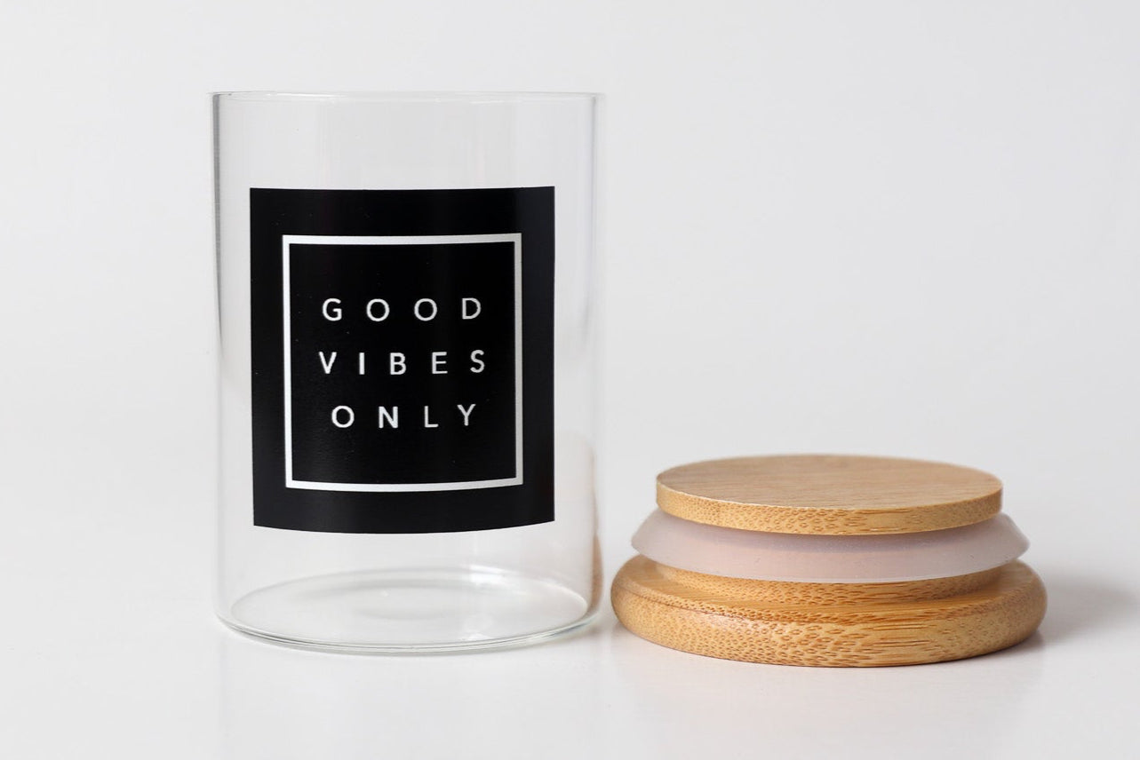 Good Vibes Stash Jar