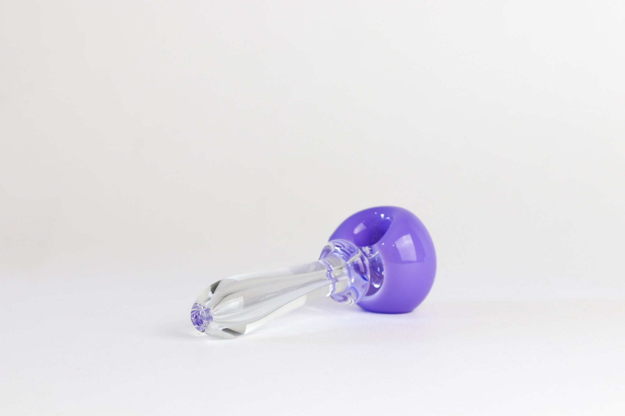 Amethyst Ring Glass Pipe