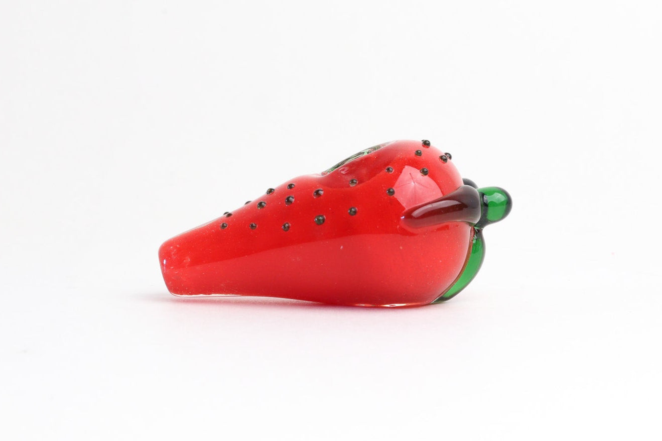 Strawberry Bliss Glass Pipe