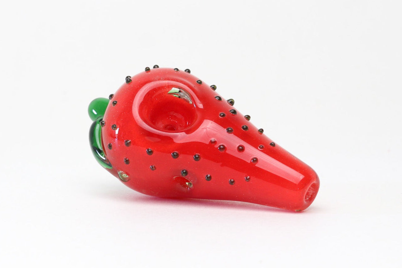 Strawberry Bliss Glass Pipe