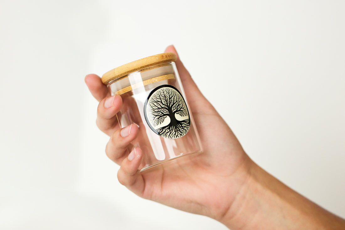 Tree of Life Stash Jar