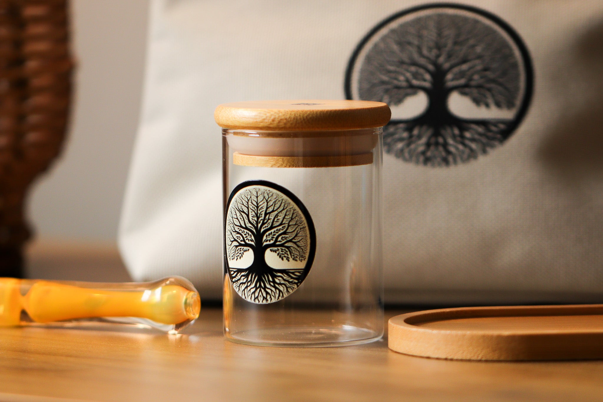 Tree of Life Stash Jar
