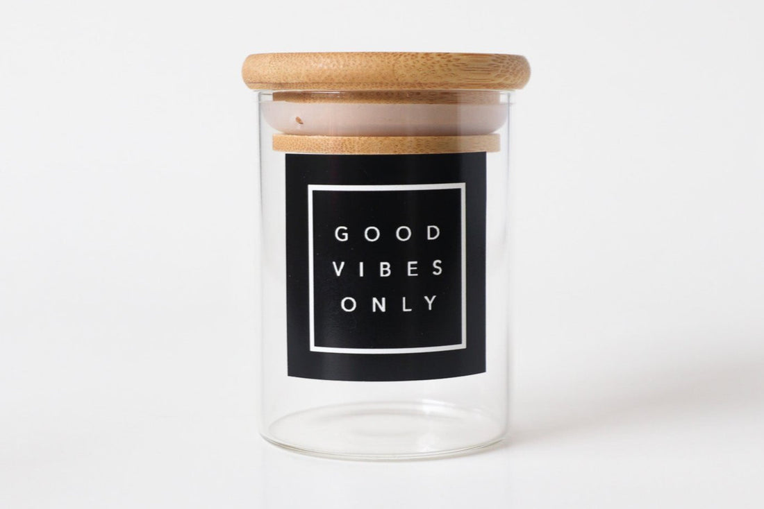 Good Vibes Stash Jar