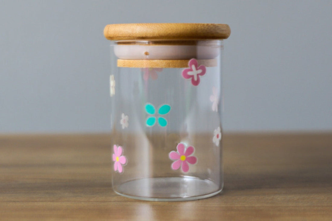 Floral Escape Stash Jar
